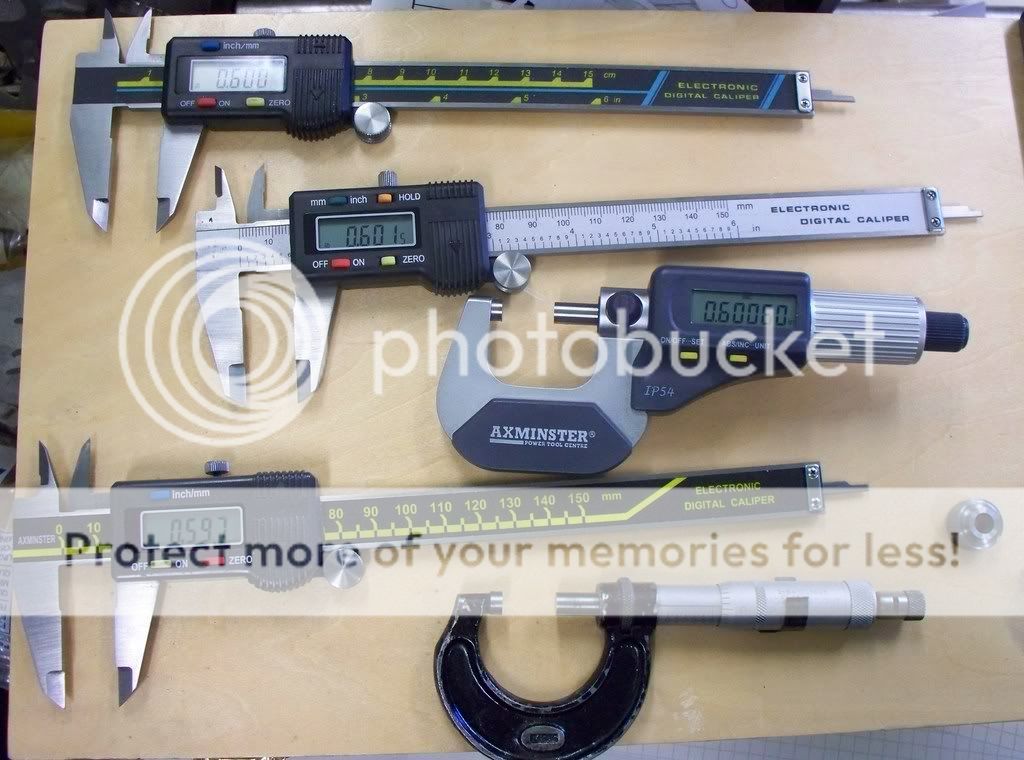 How acurate is acurate? Digital calipers verses micrometers Home